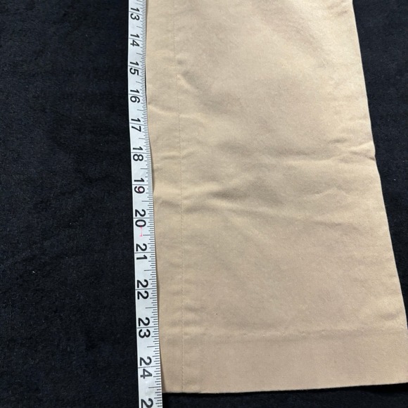 Theory Pants Womens‎ 2 Tan Khaki Straight Leg Cropped Career Workwear - Picture 6 of 8